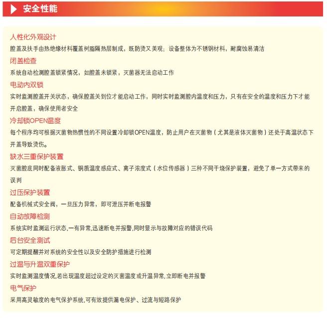 輪式滅菌鍋安全性能